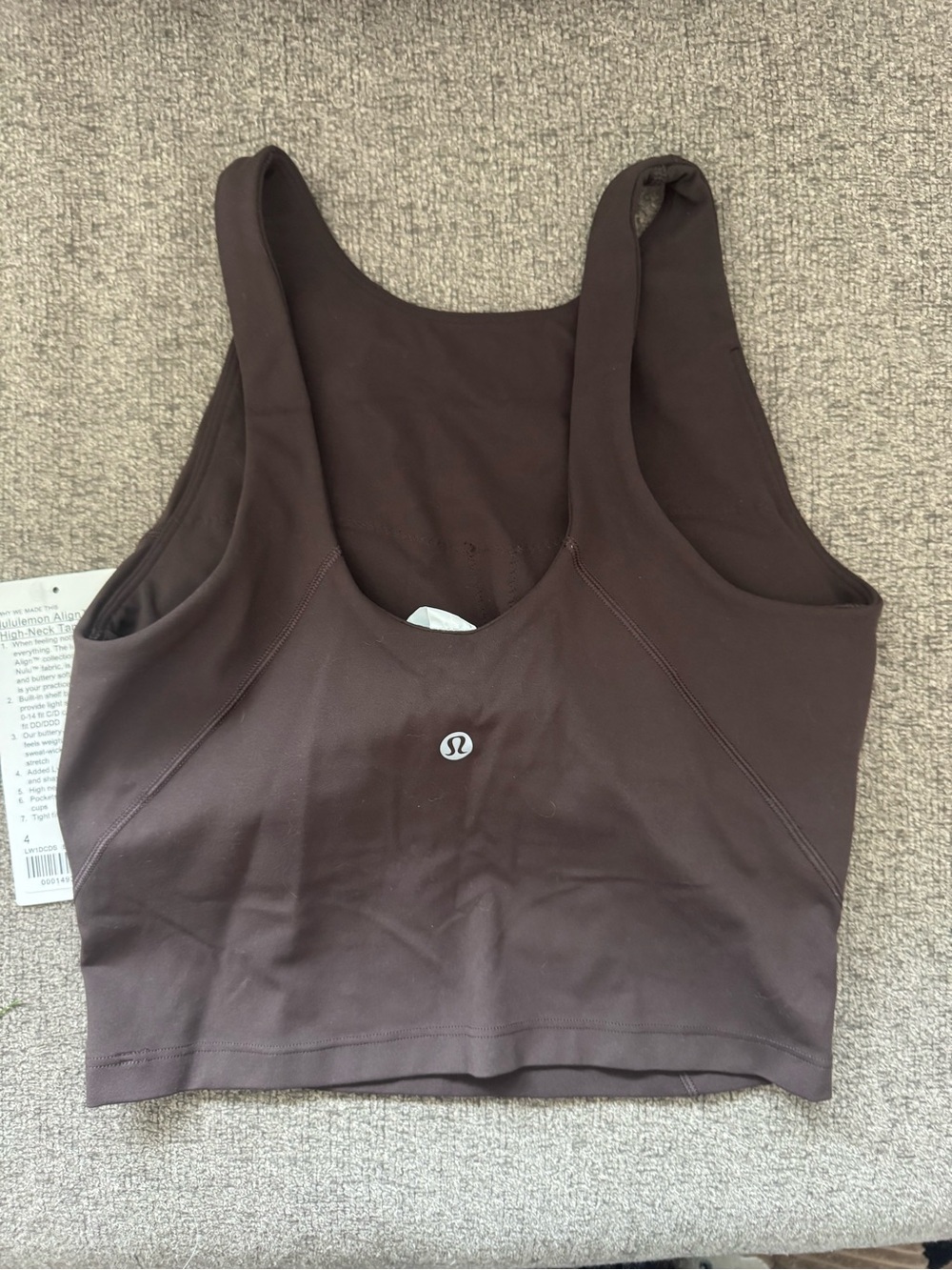 Lululemon High-Neck Align Tank - Picture 2 of 5